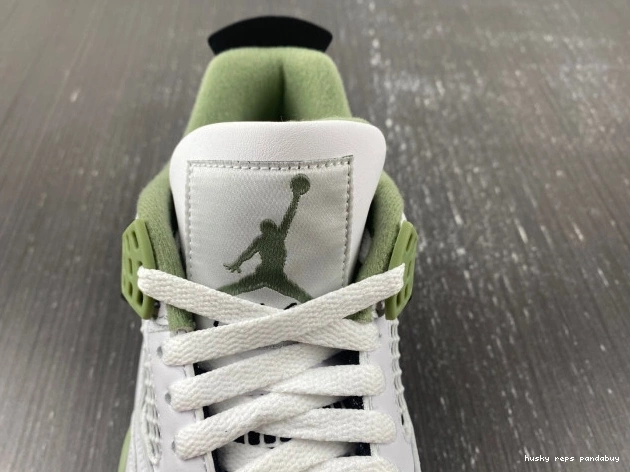 Rep Husky Seafoam Air 4 Jordan AQ9129-103 WMNS 0708